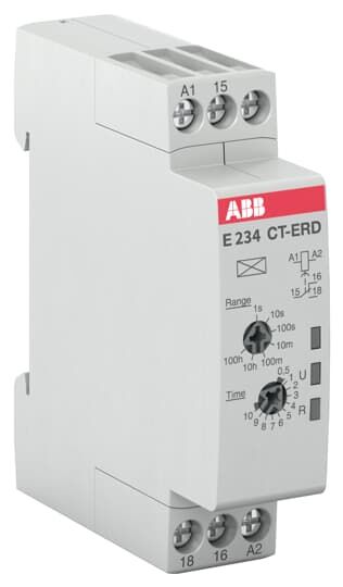 CT-ERD.12 Zaman rölesi 0,05s-100h 24-48VDC 24-240V