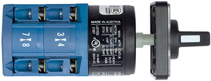 1x40-50A Pako şalter 1-0-2