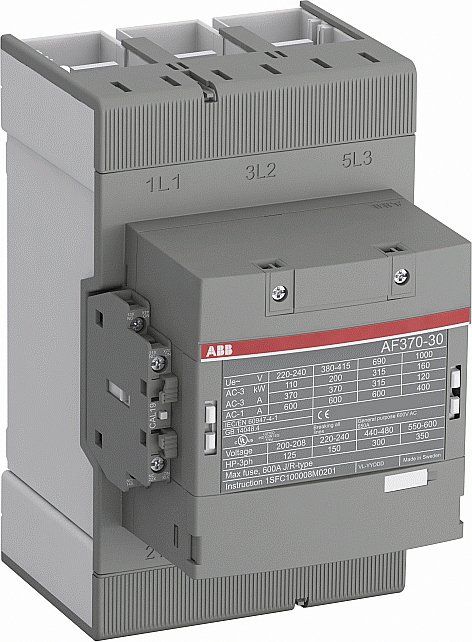 AF305-30-11 100-250VAC/DC 305A 3P kont. 1NA+1NK