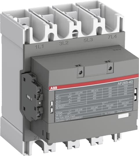 AF265-40-11 100-250VAC/DC 265A 4P kont.1NA+1NK