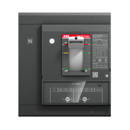 XT5S 400A 50kA 4P termik manyetik sabit tip şalter