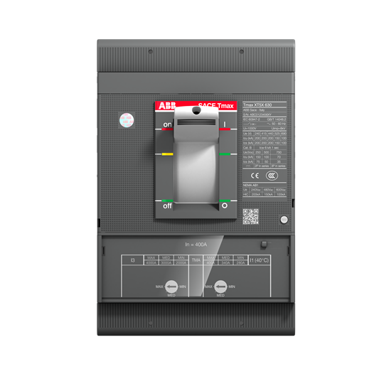 XT5S 400A 50kA 3P PR221DS-I sabit tip şalter