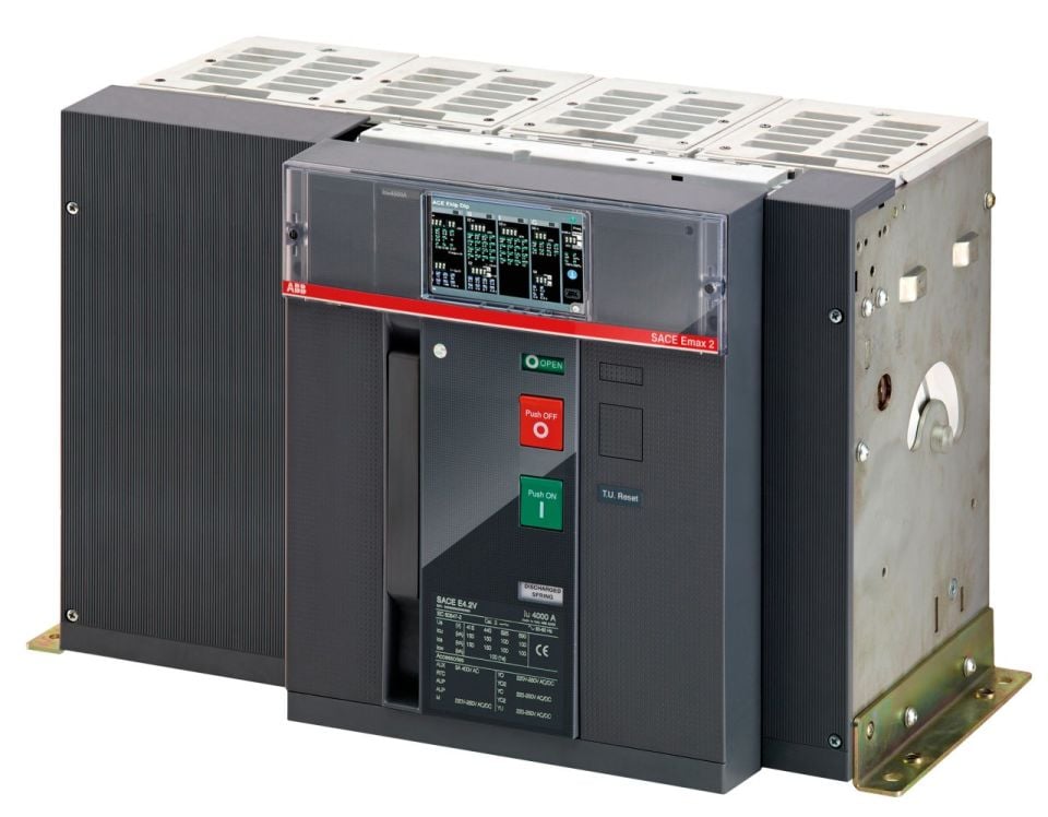 E4.2N 4000A 66kA 4P Ekip Dip LI sabit tip şalter