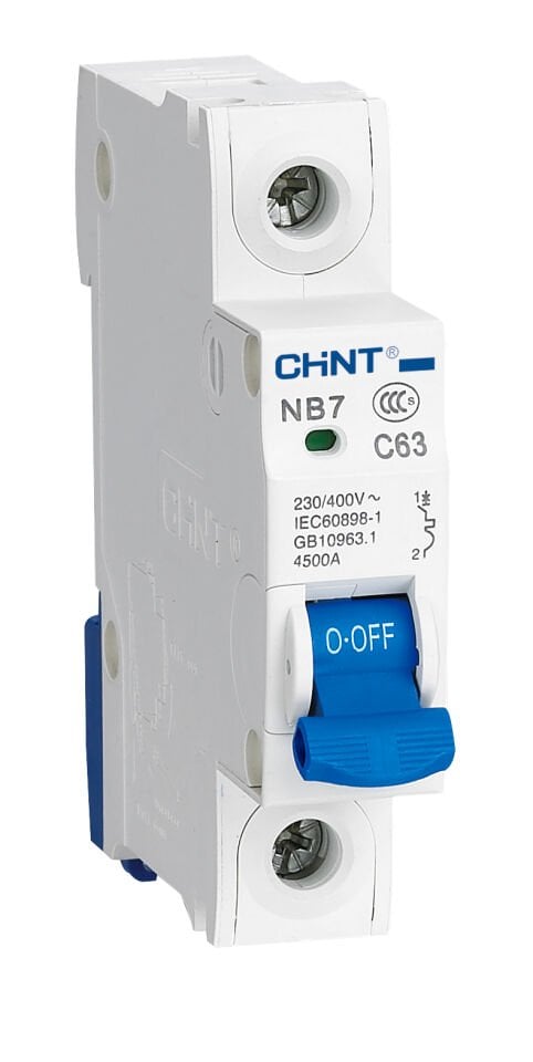 NB7 Serisi 2*63A C tipi 6kA otomatik sigorta