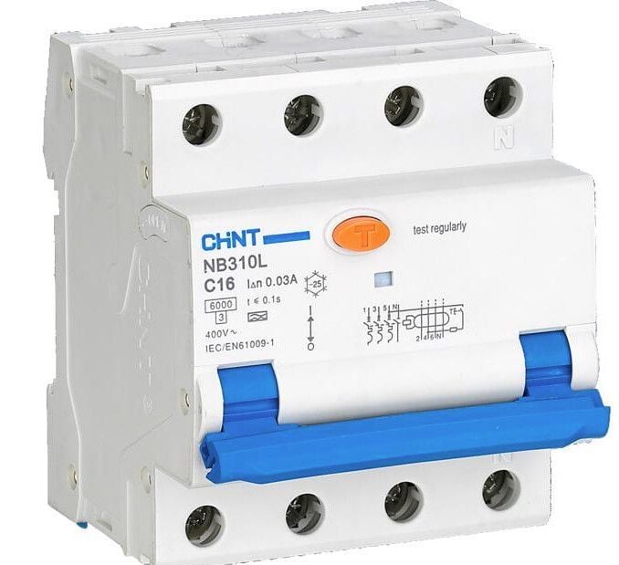 NL1-100 S-A Tipi 10 kA 4 KUTUP 300mA 80A