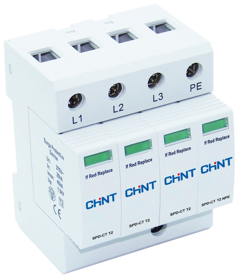 SPD-CT Serisi Tip 2 275V 3P+N Alçak Gerilim Prfudr