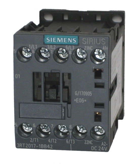 3P Sirius Kont.; DC 24V Bobinli; 5;5 KW; 1NC