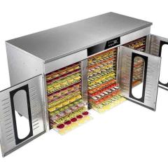 Dalle LT-021 Dijital, Paslanmaz Çelik Gıda ve Meyve Kurutma Makinesi 60 Tepsili