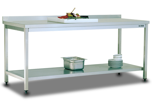 Çalışma Tezgahı Alt Tablalı - 190*60*85 Ölçülerinde