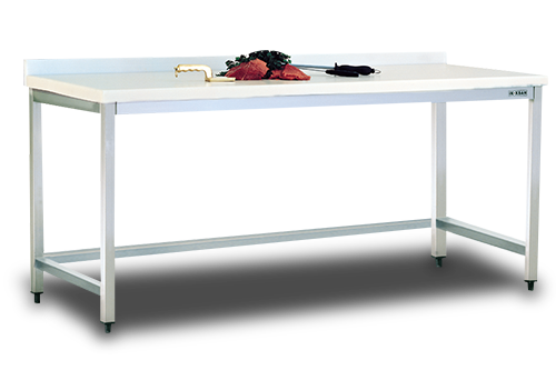 Polietilen Tablalı Çalışma Tezgahı 190*60*85 Ölçülerinde 4 Cm Kalınlık