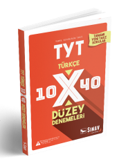 Sınav Yayınları TYT Türkçe 10x40 Düzey Denemeleri