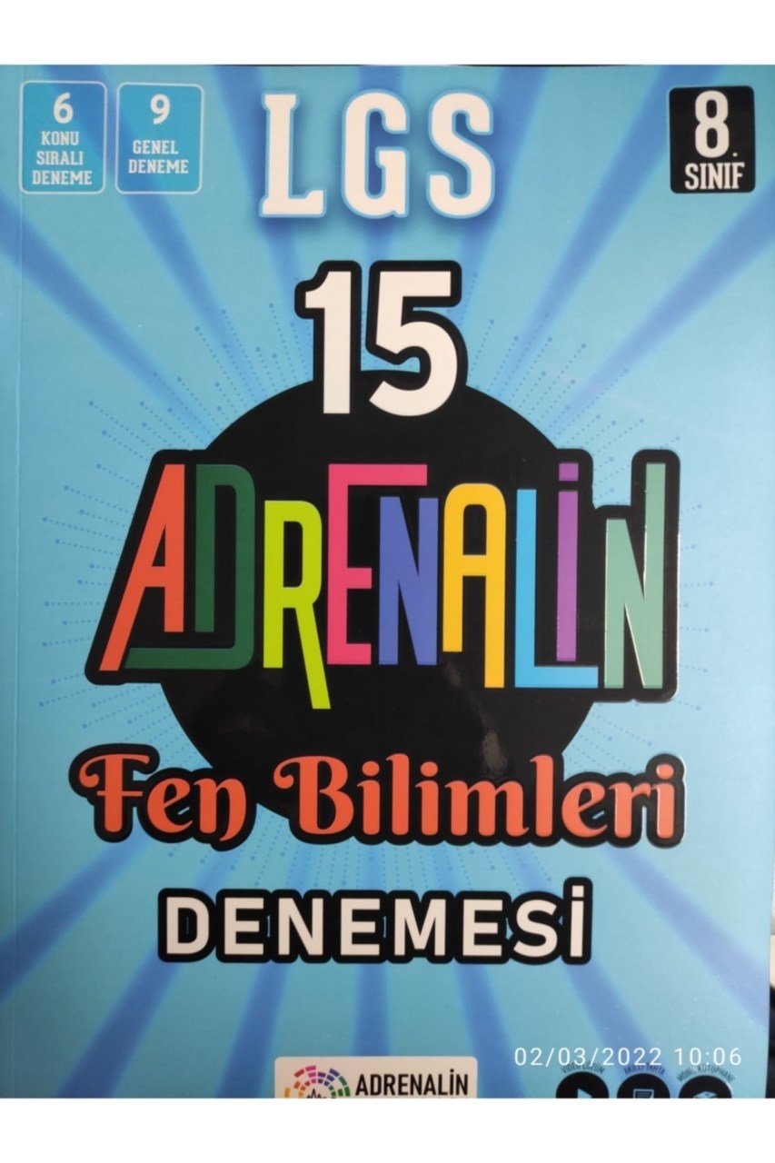 En Yayınları 8. Sınıf Fen Bilimleri 15'li Branş Denemesi?