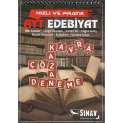 Sınav Yayınları AYT Hızlı ve Pratik Edebiyat