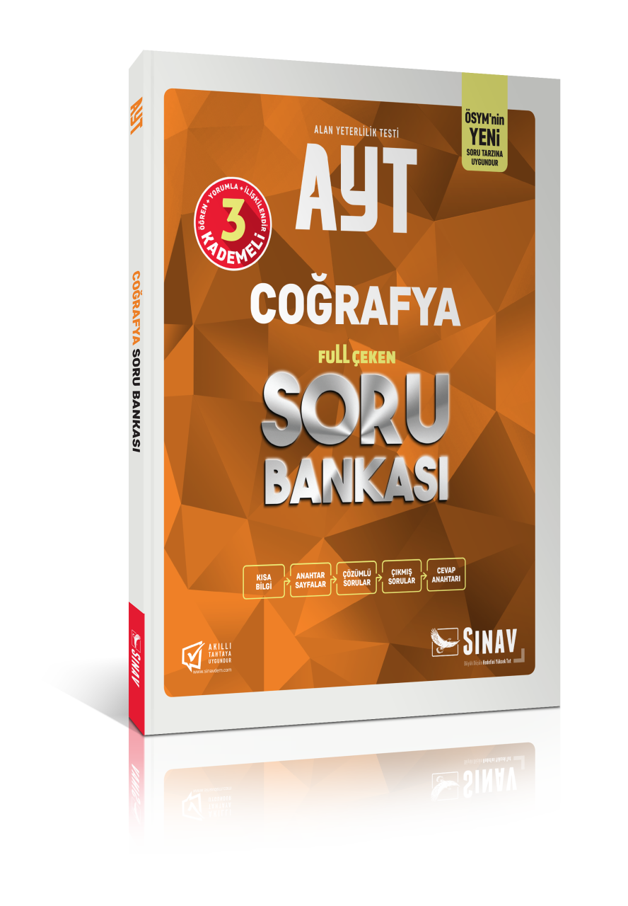 Sınav Yayınları AYT Coğrafya Full Çeken Soru Bankası