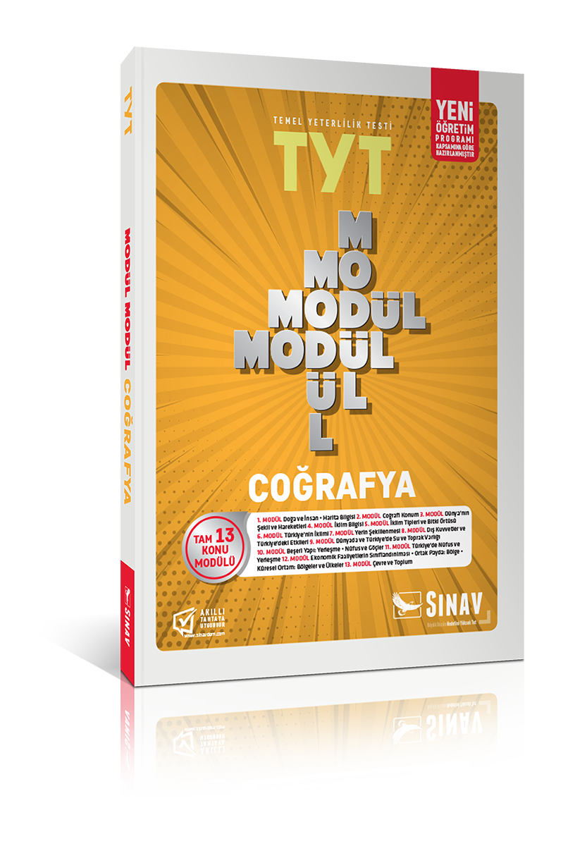Sınav Yayınları TYT Coğrafya Modül Modül Konu Anlatımlı