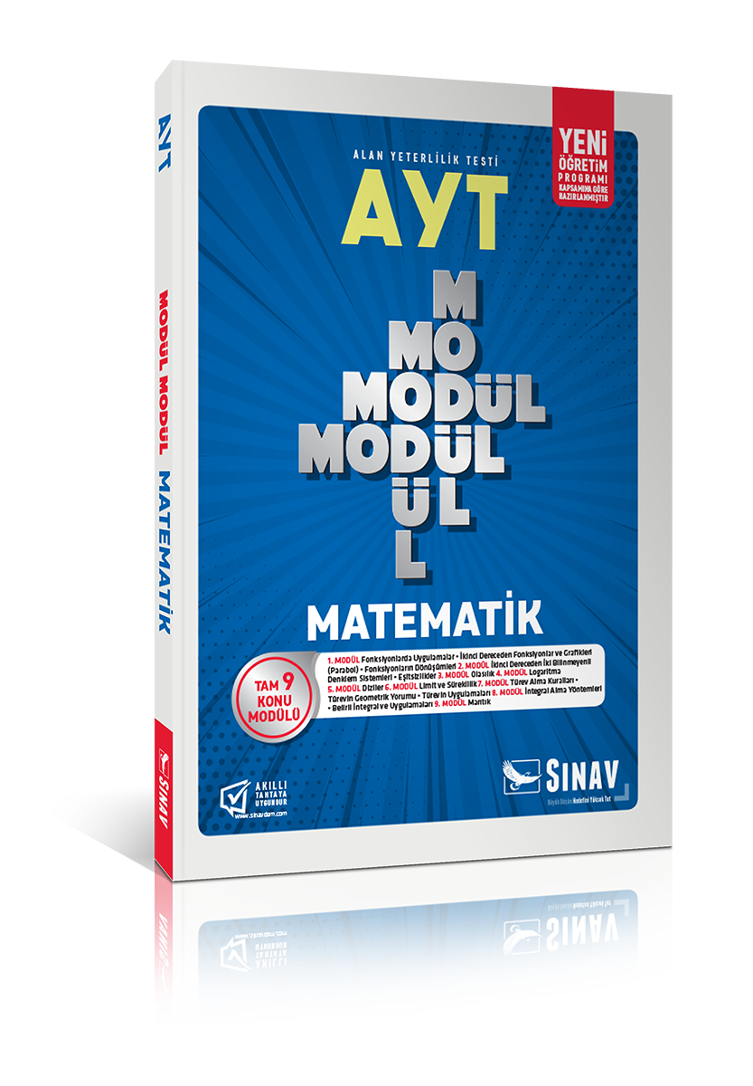 Sınav Yayınları AYT Matematik Modül Modül Konu Anlatımlı