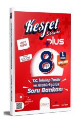 Keşfet Plus 8. Sınıf 1. Dönem Matematik, Fen, Türkçe, Inkılap Soru Bankası Seti
