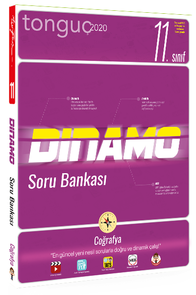 Tonguç Akademi Yayınları 11.Sınıf Coğrafya Dınamo Soru Bankası