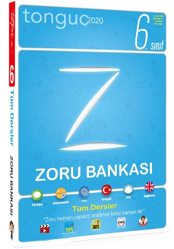 Tonguç Akademi Yayınları 6.Sınıf Tüm Dersler Zoru Bankası