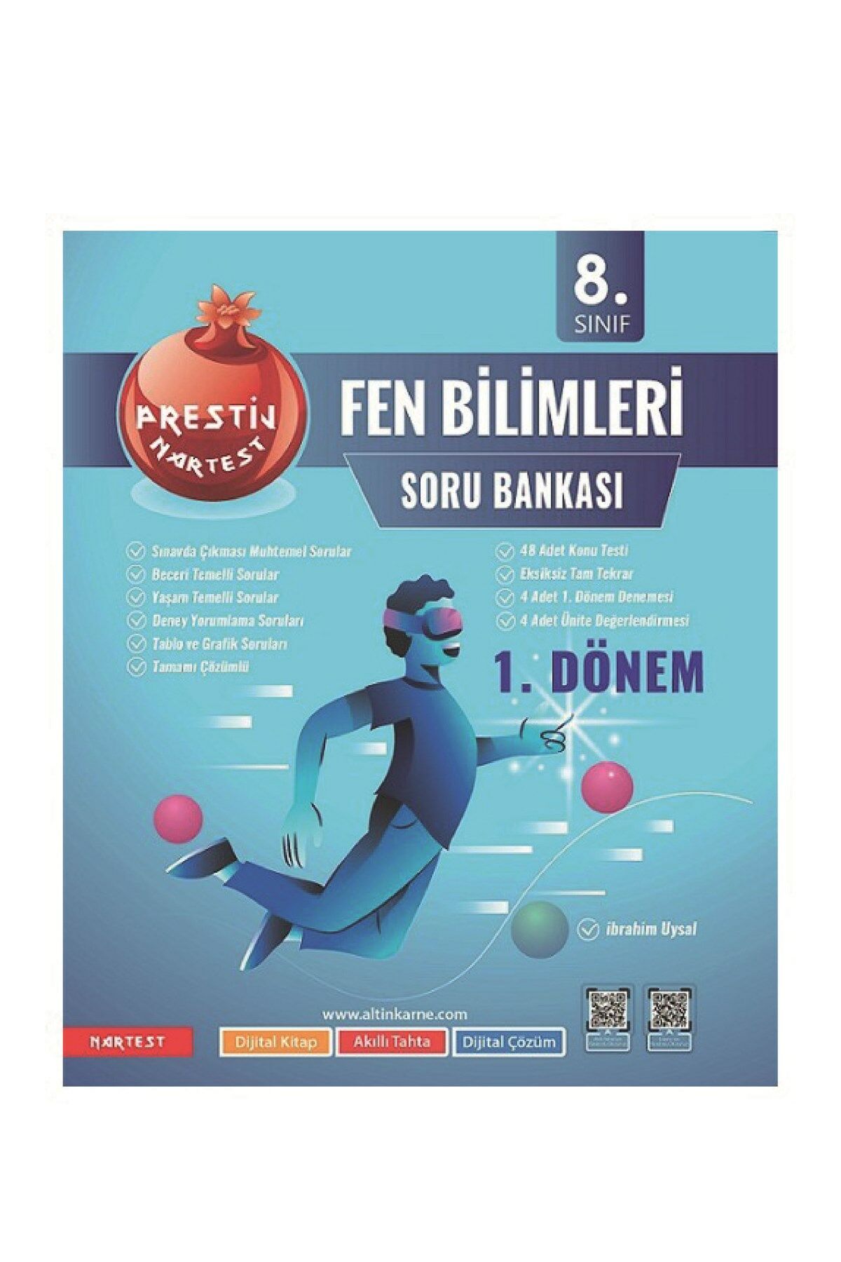 8.sınıf 1.dönem Prestij Fen Bilimleri Tekrar Kitabı 2023