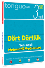 Tonguç Akademi Yayınları 3.Sınıf Dört Dörtlük Yeni Nesil Matematik Problemleri