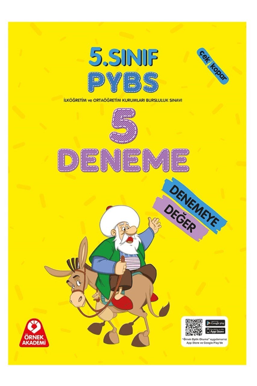 5. Sınıf Pybs Parasız Yatılılık Ve Bursluluk Sınavı 5 Deneme