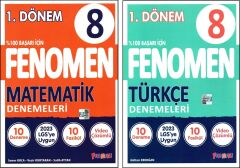 Fenomen Yayıncılık Fenomen 8. Sınıf Lgs 1. Dönem Matematik Türkçe Denemeleri 2 Kitap