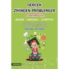 Altın Nokta 5. Sınıf Gerçek Zihinden Problemler Kanguru-Olimpiyat Kitabı