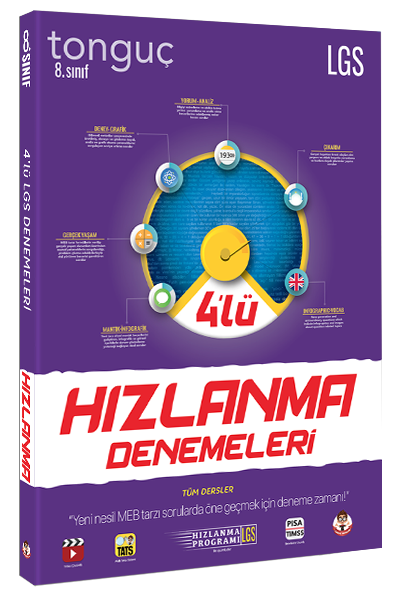 Tonguç Akademi 8.Sınıf 4'lü Hızlanma Denemeleri