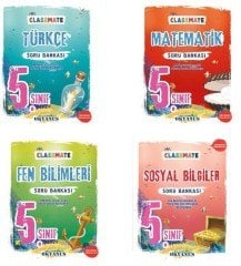 Okyanus Yayınları 5.Sınıf 4'lü Classmate Soru Bankası Seti T-M-F-S