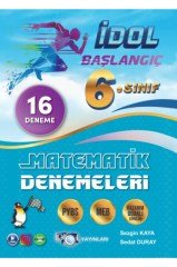 Idol 6.sınıf Matematik Denemesi Başlangıç Serisi