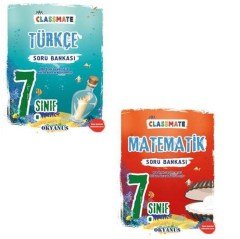 Okyanus Yayınları 7.Sınıf 2'li Classmate Soru Bankası Seti T-M