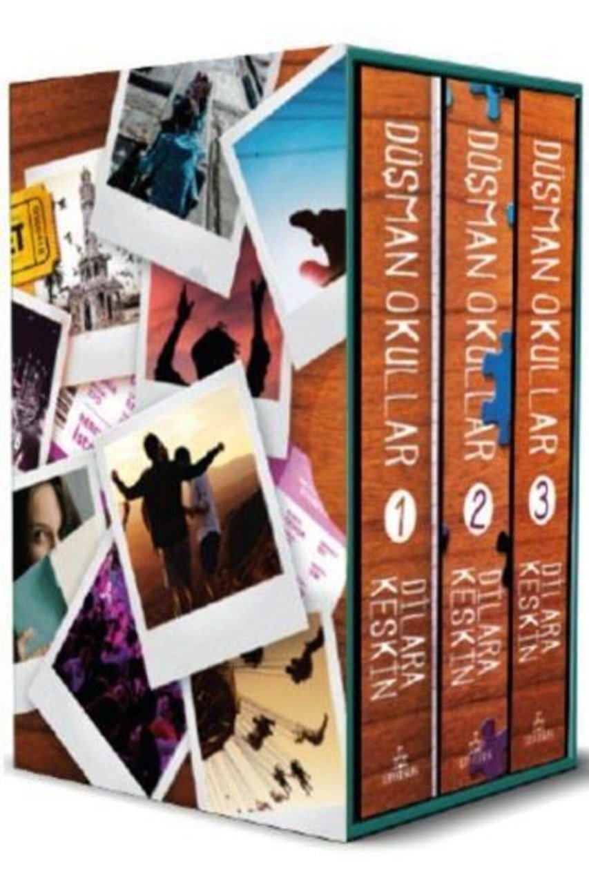 Düşman Okullar Seti (3 Kitap Takım) - Dilara Keskin - Ciltsiz