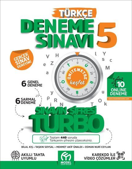 Model Yayınları 5.sınıf Türkçe Turbo Deneme
