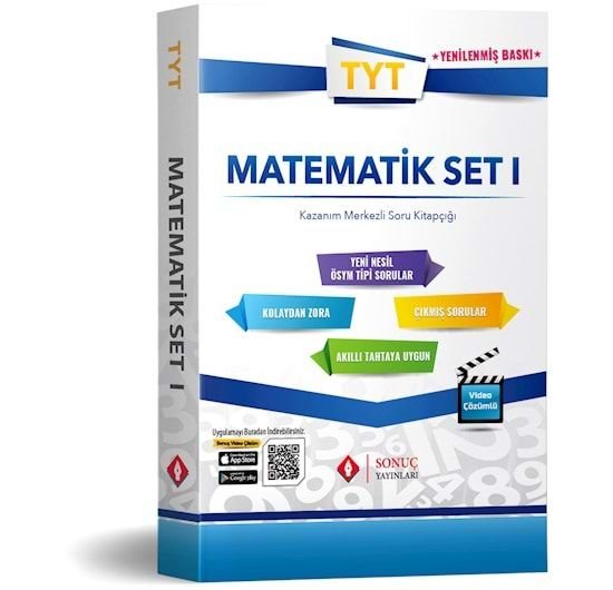 Sonuç Yayınları TYT Matematik I Modüler Set Kazanım Merkezli Soru Bankası