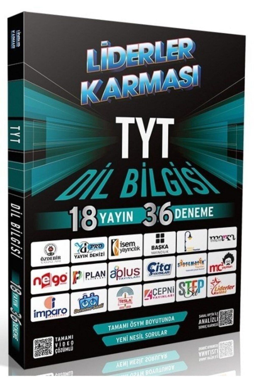 Yks Tyt Dil Bilgisi 18 Yayın 36 Deneme Video Çözümlü
