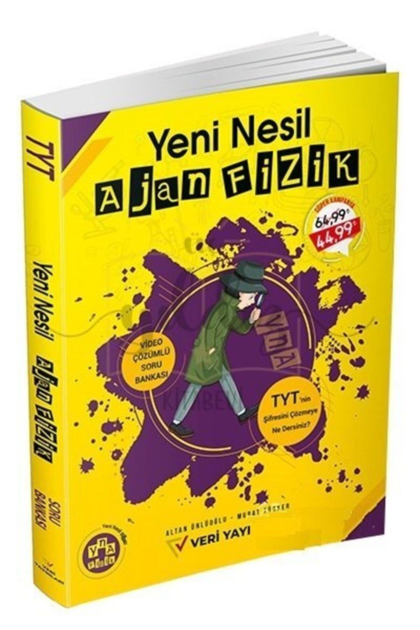 Veri Yayınları Tyt Yeni Nesil Ajan Fizik Soru Bankası