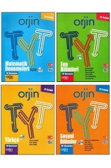 Orjin Tyt Matematik+fen Bilimleri+türkçe+sosyal Bilimler Denemeleri 4 Kitap