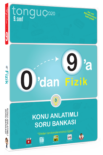 Tonguç Akademi 9. Sınıf 0'dan 9'a Fizik Konu Anlatımlı Soru Bankası
