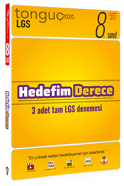 Tonguç Akademi 8. Sınıf LGS Hedefim Derece 3 Deneme