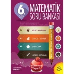 Nartest Yayınları 6.Sınıf Dahi Genç Matematik Soru Bankası Fen Liselerine Hazırlık