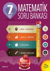 Nartest Yayınları 7.Sınıf Dahi Genç Matematik Soru Bankası Fen Liselerine Hazırlık