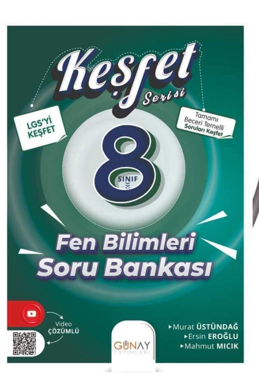 8. Sınıf Keşfet Serisi Fen Bilimleri Soru Bankası