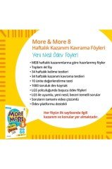 More And More 8. Sınıf English Haftalık Kazanım Kavrama Föyleri