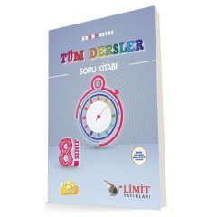 Limit Yayınları 8.Sınıf Kronometre Tüm Dersler Soru Kitabı