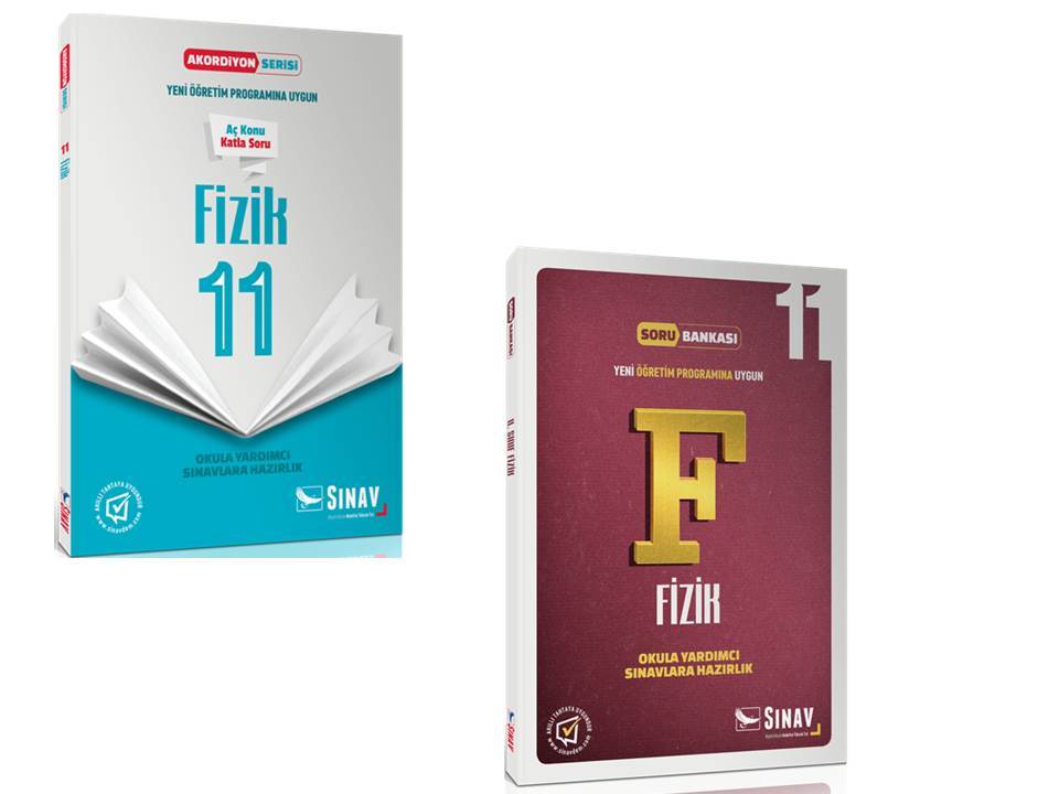 Sınav Yayınları 11.Sınıf Fizik Akordiyon Serisi Soru Bankası Fırsat Seti