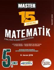 Okyanus Yayınları 5. Sınıf Master Matematik 15 Deneme