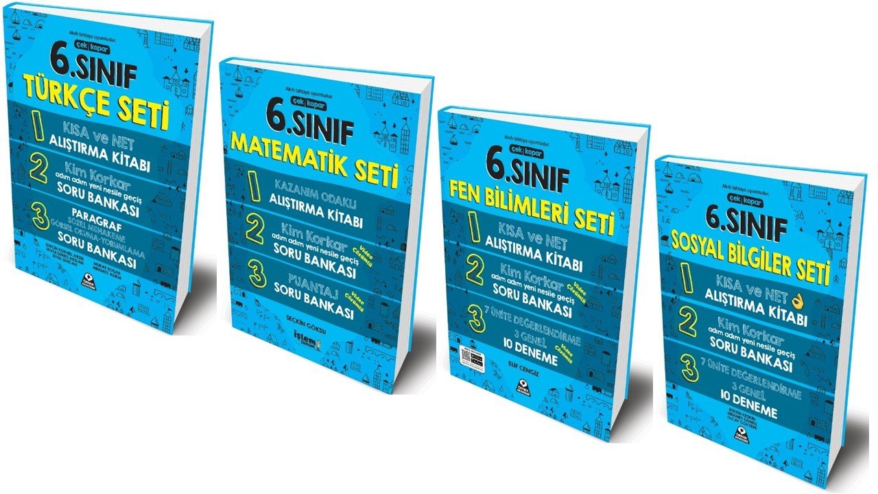 Örnek Akademi ve İşlem Tamam 6.Sınıf Soru Bankası Seti