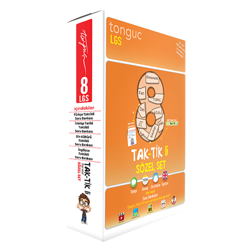 Tonguç Akademi 8. Sınıf Taktikli Sözel Set