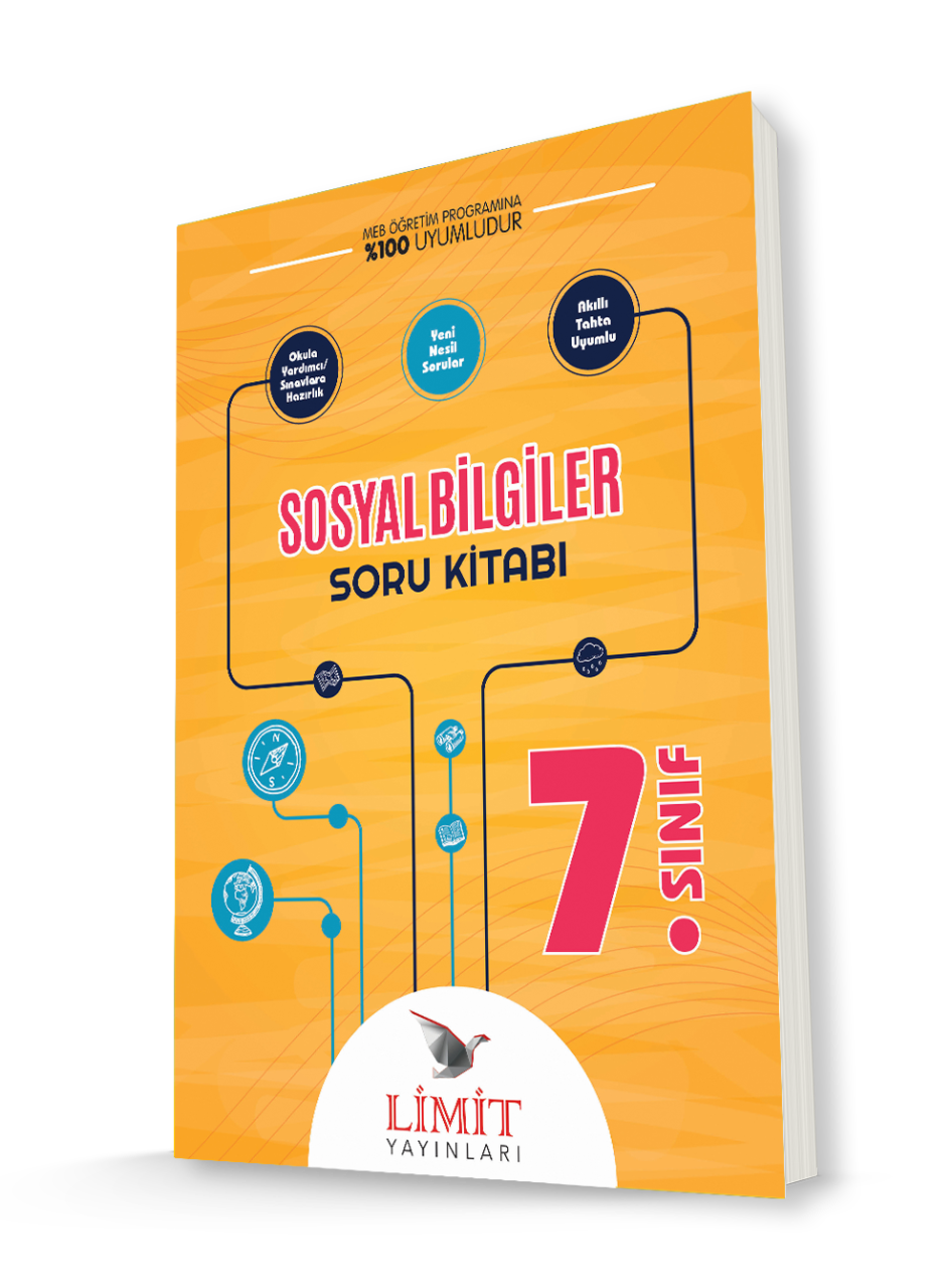 Limit Yayınları 7. Sınıf Sosyal Bilgiler Soru Kitabı